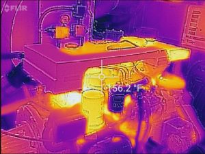 Marine survey in Palm City FL using thermal imaging.