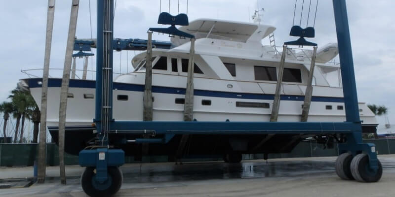 Marine surveyor conducting accident and fraud investigation in Jupiter Florida.